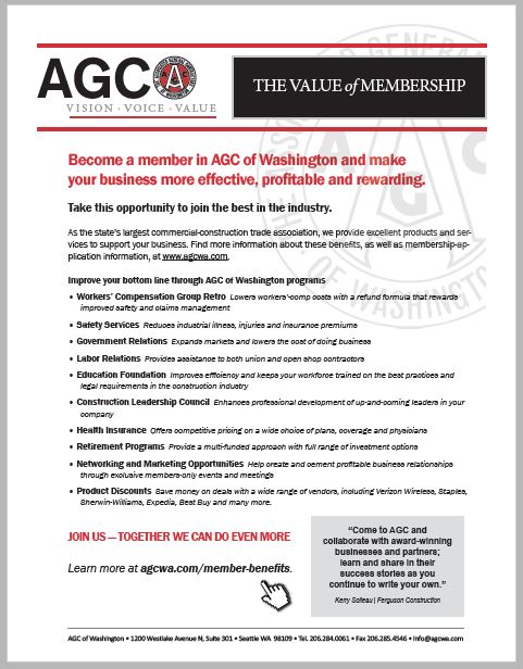 Member Benefits - AGC of Washington